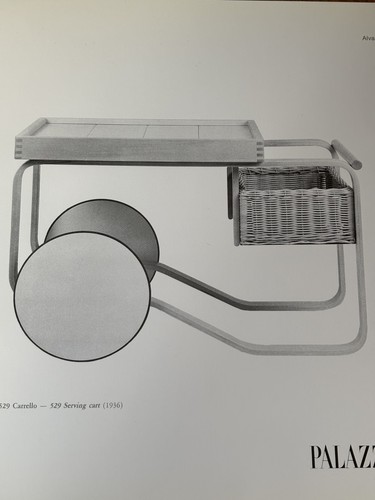 Vintage alvar aalto cart - vintage,