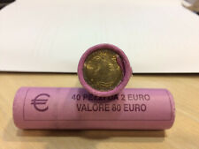 N. 1 ROLL DA 2 EURO 2006 ITALIA DANTE - 40 MONETE - FDC