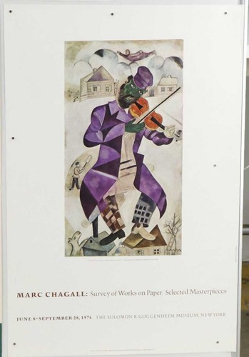 Marc chagall 1975 raro - marc,