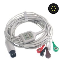 Cavo ECG 6 pin 5 cavi, AHA