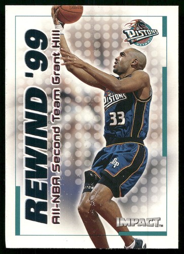 Grant hill 1999 00 - grant, fleer