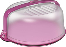 Portatorta, Portadolci,Ø 32 Cm, Plastica, Viola