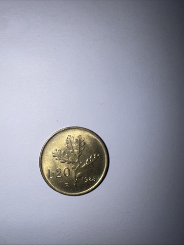Rara moneta lire 1988 - moneta, 20