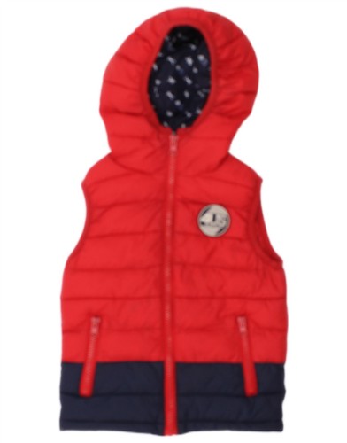 Gilet imbottito con cappuccio