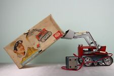 SOMMAVILLA art. 1033 ESCAVATORE CINGOLATO 1a Serie Giocattolo Scatola Epoca '60