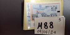 M88 MARCA DA BOLLO DA 2 EURO