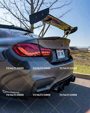 Per BMW 14-17 F80 M3 F82 M4 V Style Fibra di Carbonio Bagagliaio Posteriore GT Spoiler Ala