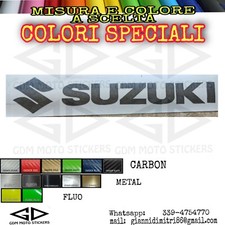 Adesivo logo SUZUKI misura e