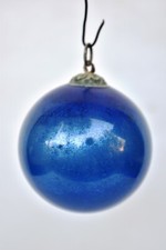 Antico Kugel Ornamenti Cobalto