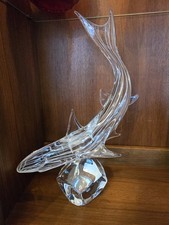 Scultura squalo in vetro