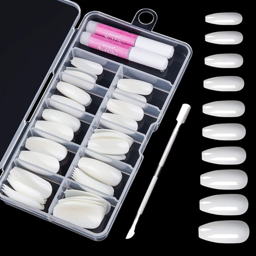 100pcs unghie finte - unghie, naturale
