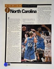 Carta firmata Vince Carter UNC