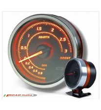 Manometro pressione turbo turbina -1 +3 Road Italia 52 mm per Abarth