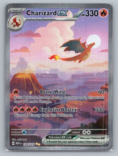 Charizard 199 165 sv - ex,