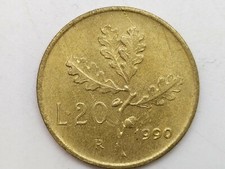 Italia 20 lire, 1956-2001 DA