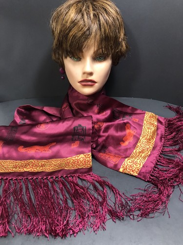 Sciarpa vintage seta - in,