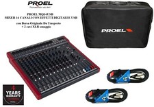 PROEL MQ16USB MIXER 16 CANALI