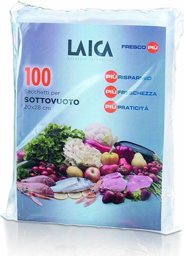 Laica confezione 100 sacchi - confezione,