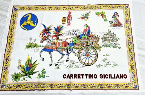 Teiera carrettino siciliano - carrettino,