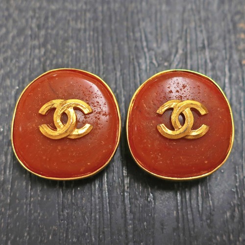 Orecchini chanel placcati oro - placcati,