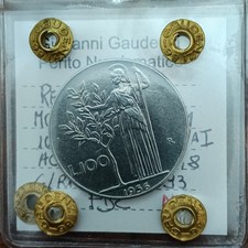 100 LIRE 1956 FDC RARA PERIZIATA  REPUBBLICA ITALIANA