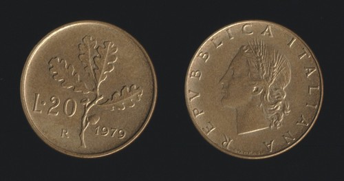 Lire 1979 ramo quercia - 1979,