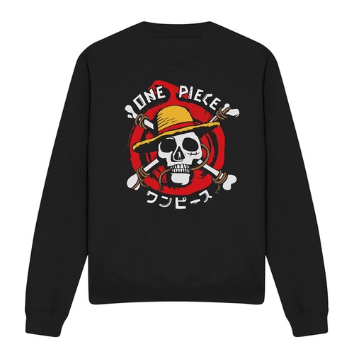 Felpa unisex one piece devil - felpa,