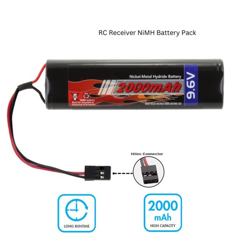 1pz batteria trasmettitore - 1pz,