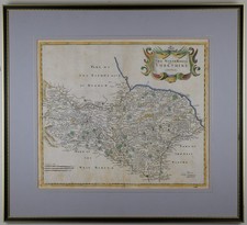 North Riding Yorkshire. Mappa