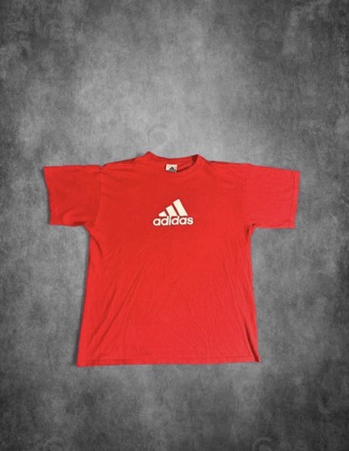 Shirt adidas rossa - t-shirt, vintage