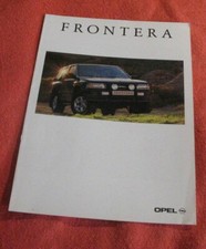 Opel Frontera brochure