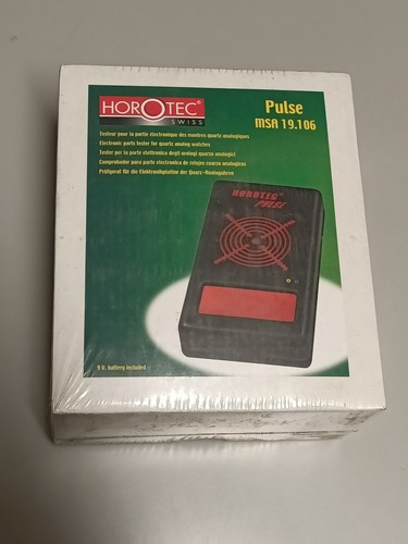 Horotec watch pulse tester - pulse, msa