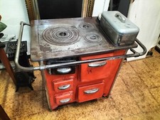 Grazioso Piccolo Spargher Stufa a Legna Vintage Esattamente Come Da Fotografie