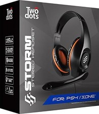 TWO DOTS Cuffie Storm Orange PlayStation 4 / XBOX One