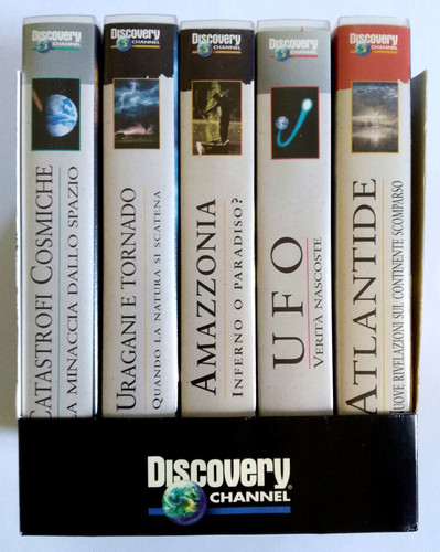Box vhs discovery - vhs,