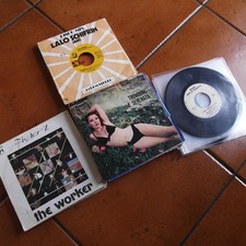 LOTTO STOCK 7” - BLOCCO 41 DISCHI VINILE 7" 45 GIRI MISTI