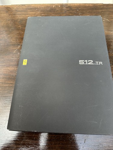 Brochure auto ferrari 512 - brochure,