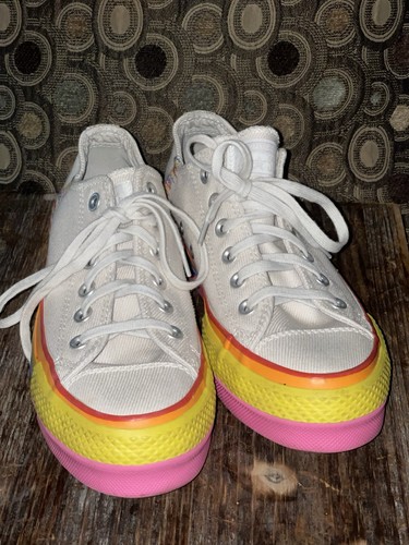 Converse 1908 rainbow platform - converse,