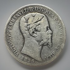 2 LIRE 1856 TORINO RR REGNO DI