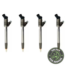4 INIETTORI BOSCH 0445110955 CITROEN PEUGEOT FORD 1.5 REVISIONATI