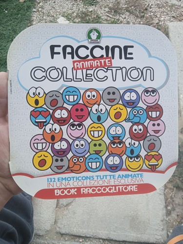 Book raccoglitore faccine - book,