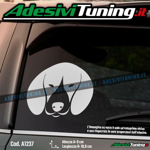Adesivo cane beagle sticker - adesivo,
