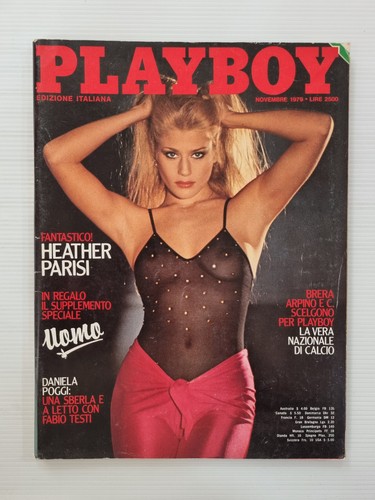 Playboy italia novembre - playboy,