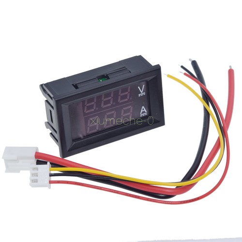 Voltmetro 100v 10a - dc,