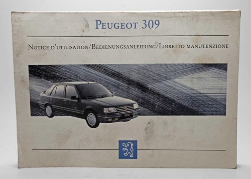 Peugeot 309 libretto uso - peugeot,