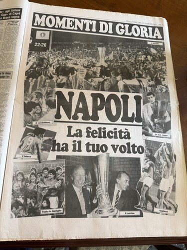 Gazzetta napoli dopo vittoria - gazzetta,
