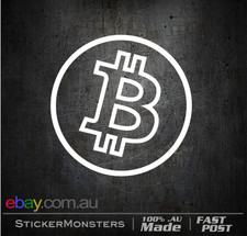 BITCOIN Sticker Decal Laptop