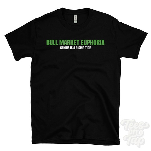 Maglietta bull market euphoria - bull,
