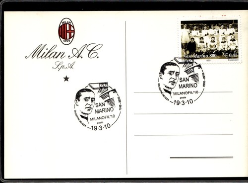 Cartolina postcard calcio - postcard,