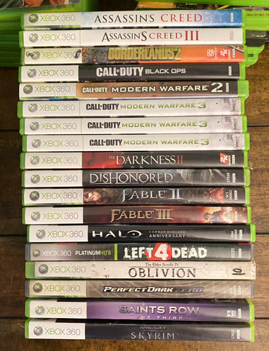 Xbox 360 video games - 360, all